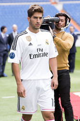 Präsentation von Lucas Silva als neuer Spieler von Real Madrid