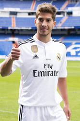 Präsentation von Lucas Silva als neuer Spieler von Real Madrid
