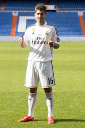 Präsentation von Lucas Silva als neuer Spieler von Real Madrid