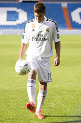 Präsentation von Lucas Silva als neuer Spieler von Real Madrid