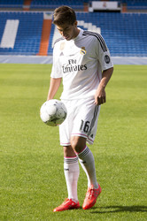 Präsentation von Lucas Silva als neuer Spieler von Real Madrid