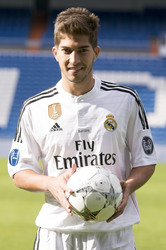 Präsentation von Lucas Silva als neuer Spieler von Real Madrid