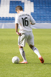 Präsentation von Lucas Silva als neuer Spieler von Real Madrid