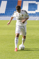 Präsentation von Lucas Silva als neuer Spieler von Real Madrid