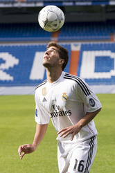 Präsentation von Lucas Silva als neuer Spieler von Real Madrid