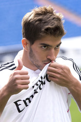 Präsentation von Lucas Silva als neuer Spieler von Real Madrid