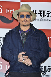 'Mortdecai - Der Teilzeitgauner' Photocall, Tokio