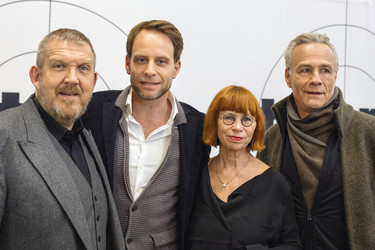 Klaus Behrendt und Dietmar Bär mit Sonja Goslicki und Julian Weigend