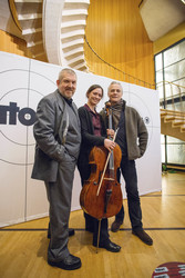 Klaus Behrendt und Dietmar Bär mit Laura Sundermann