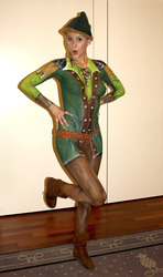 Robin Hood Body Painting, Aerzen