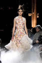 Franck Sorbier Fashion Show, Haute Couture Fashion Week Paris