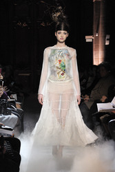 Franck Sorbier Fashion Show, Haute Couture Fashion Week Paris