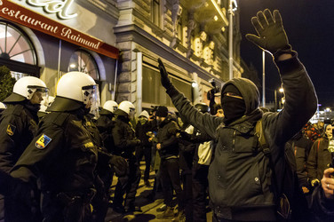 Proteste gegen Akademikerball, Wien