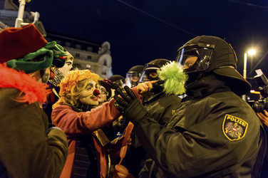 Proteste gegen Akademikerball, Wien