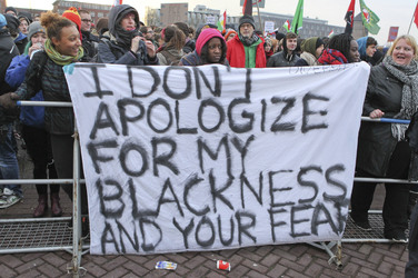 Demonstration gegen den 3. Bundesparteitag der AfD, Bremen