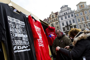 Demonstration gegen Islamisierung, Prag