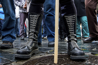 Demonstration gegen Islamisierung, Prag