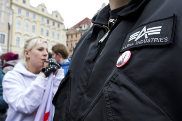 Demonstration gegen Islamisierung, Prag