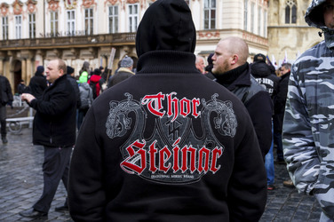 Demonstration gegen Islamisierung, Prag