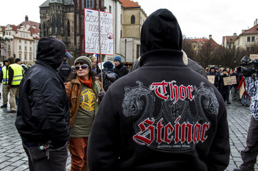 Demonstration gegen Islamisierung, Prag