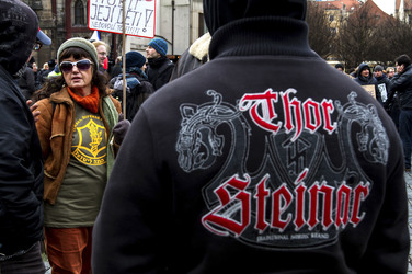 Demonstration gegen Islamisierung, Prag