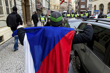 Demonstration gegen Islamisierung, Prag
