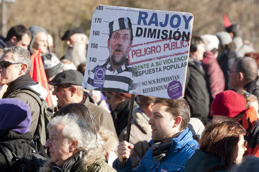 Podemos Demonstration, Madrid