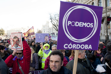 Podemos Demonstration, Madrid