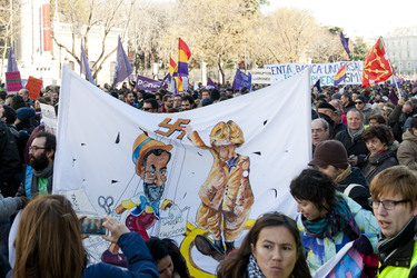 Podemos Demonstration, Madrid