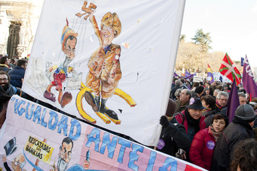 Podemos Demonstration, Madrid