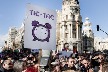 Podemos Demonstration, Madrid