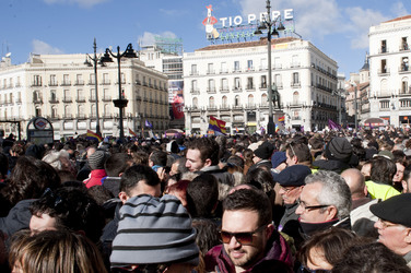 Podemos Demonstration, Madrid