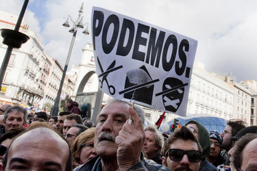 Podemos Demonstration, Madrid