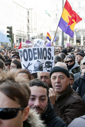 Podemos Demonstration, Madrid