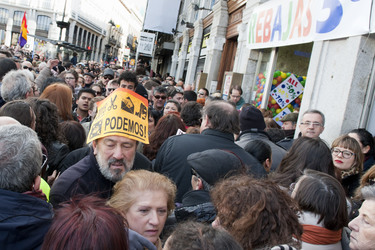 Podemos Demonstration, Madrid