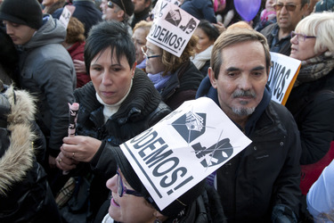 Podemos Demonstration, Madrid