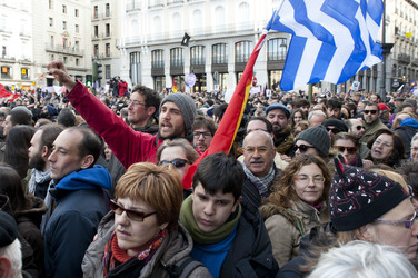 Podemos Demonstration, Madrid