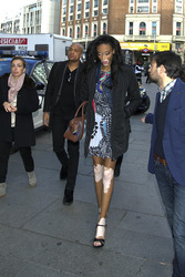 Chantelle Brown-Young Photocall, Fashion Week Madrid