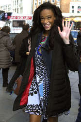 Chantelle Brown-Young Photocall, Fashion Week Madrid