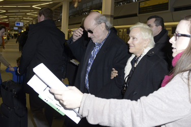 Terrence Malick Ankunft zur Berlinale 2015
