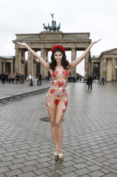 Micaela Schäfer zum Valentinstag, Berlin
