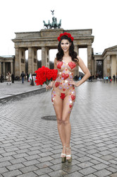 Micaela Schäfer zum Valentinstag, Berlin