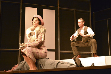 'Die Rede des Königs' Theateraufführung, Neustadt