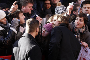 'Knight of Cups' Photocall Ankunft, Berlinale 2015