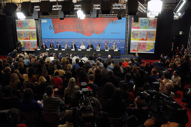 'Cinderella' Pressekonferenz, Berlinale 2015