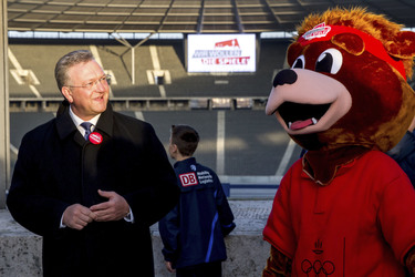 Entzündung des Olympischen Feuers, Berlin