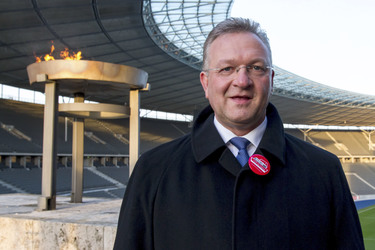 Entzündung des Olympischen Feuers, Berlin