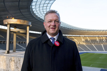 Entzündung des Olympischen Feuers, Berlin