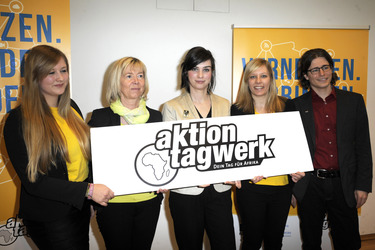 'Dein Tag für Afrika' Ptressekonferenz, Berlin