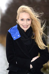 Alexa Feser auf Promotiontour, Hannover